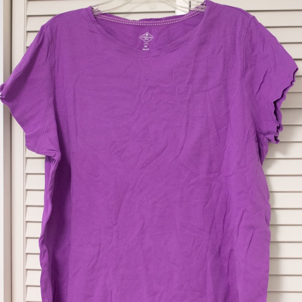 Neon Purple T-shirt (2X)